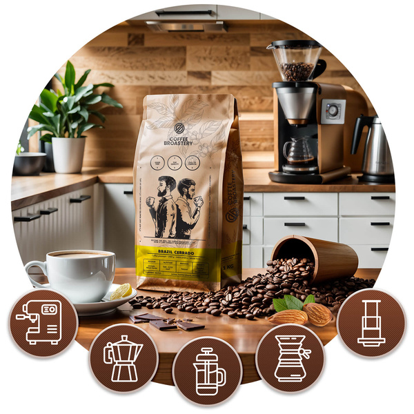 Bro Coffee Roastery – Brazil Cerrado Premium kahvipavut 1 kg