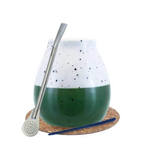 Yerba Mate LARGE CALABASH bombilla setti