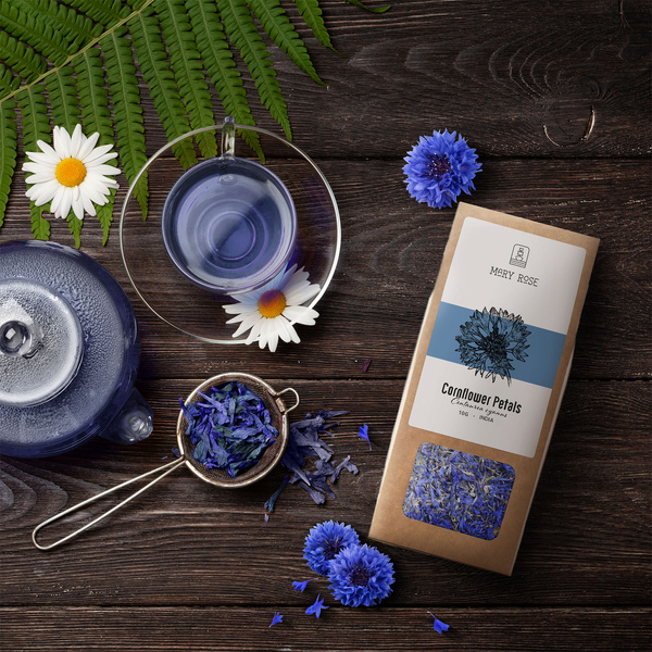 Mary Rose - Ruiskaunokin terälehdet (sininen) 10g