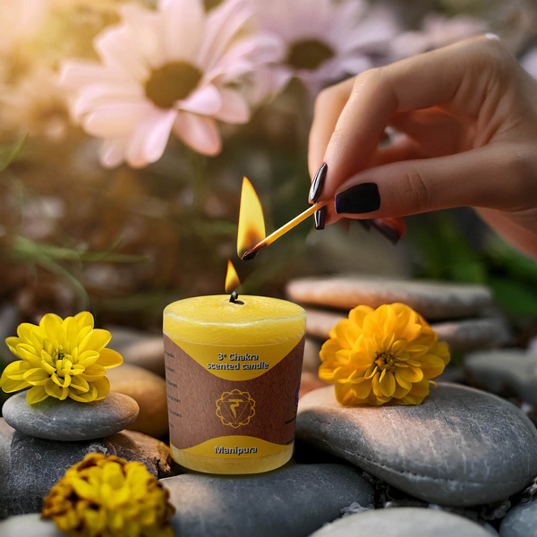Tuoksukynttilä - Solar Plexus Chakra