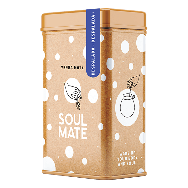 Yerbera - Tinapurkki + Soul Mate Orgánica Despalada 0.5kg