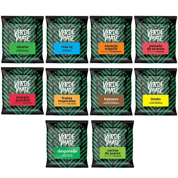 Yerba Mate 10x50g SET