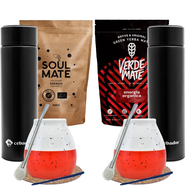 Yerba Mate-setti kahdelle + termospullo
