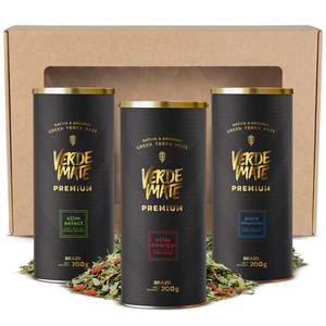Lahjasetti Yerba Mate Verde Mate Premium 3x200g 0,6kg
