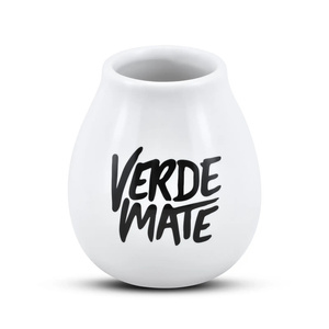 Kurpitsa keraaminen valkoinen - Verde Mate - 350ml
