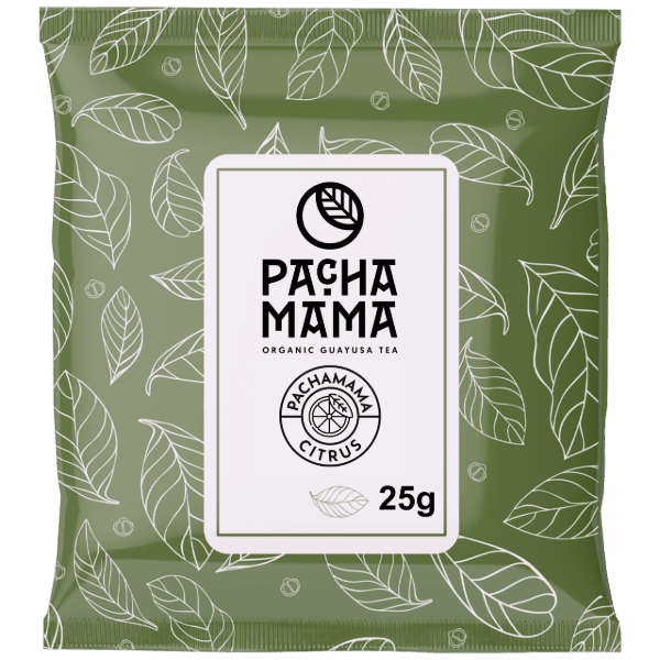 Guayusa Pachamama Citrus - luomusertifioitu guayusa - 25g