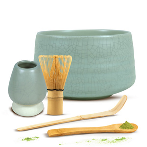 Matcha teen valmistustarvikesarja