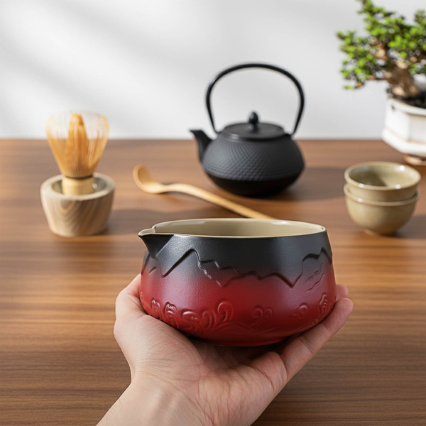 Matcha teen valmistustarvikesarja