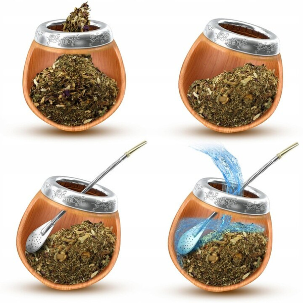 Analoginen lämpömittari + yerba mate 50g