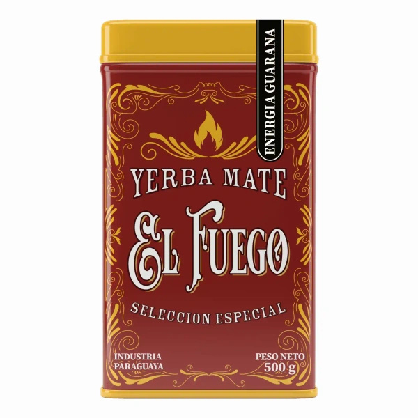 Yerbera – Tölkki + El Fuego Energia Guarana 0,5 kg