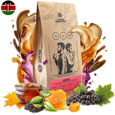 Coffee Broastery - Koko papu kahvi Kenia Nyeri Speciality 400g