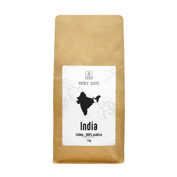 Mary Rose - koko papu kahvi Intia Karnataka premium 1kg