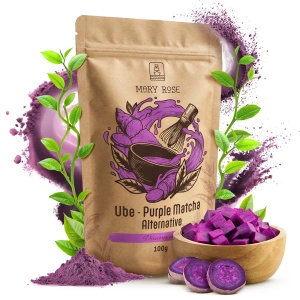 Mary Rose – Purple Matcha Alternative – Ube (jauhe) 100 g