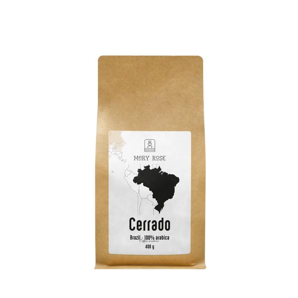 Mary Rose - kokonainen papukahvi Brasilia Cerrado premium 400g