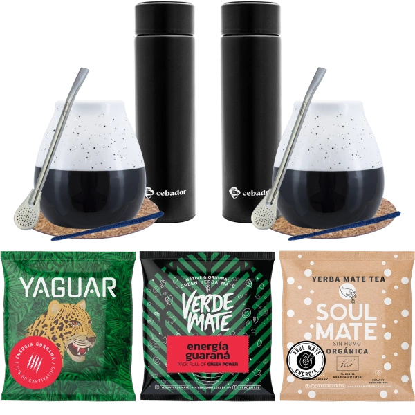 SUURI YERBA MATE ALOITUSPAKKAUS KAHDELLE HENGELLE