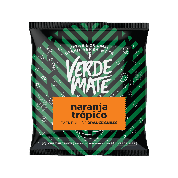 Verde Mate Green Naranja Trópico 50g
