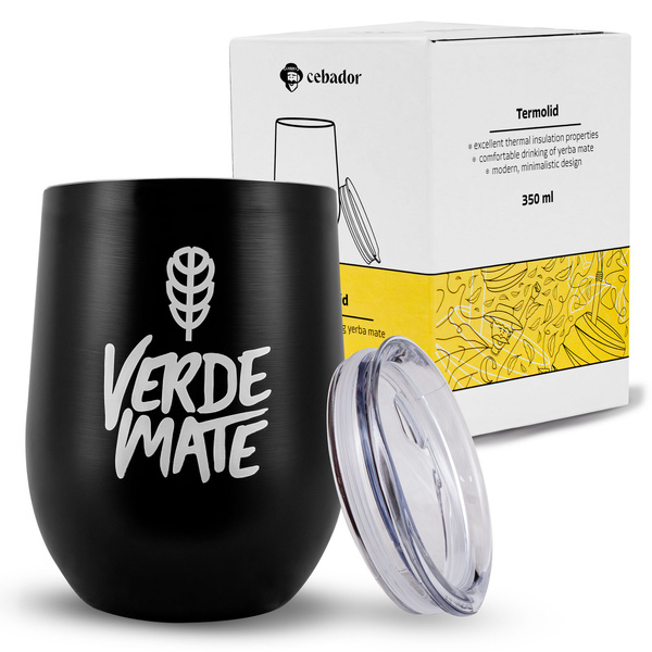 Yerba Mate Set: TermoLid + 2x Bombilla.