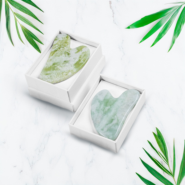 Gua Sha hierontakivi - Jadeite