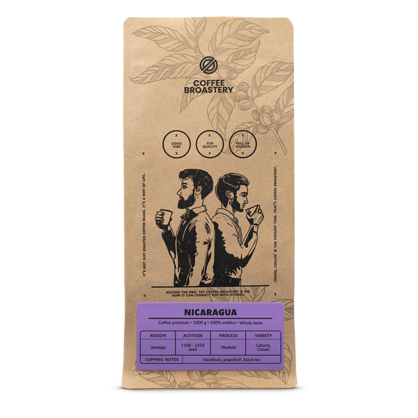 Bro Coffee Roastery - Kokopapukahvi Nicaragua Colibrí Azul Speciality 1kg
