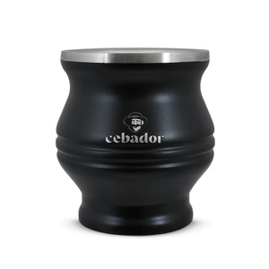 TermoColador - lämpökuppi yerba matelle - 190 ml (musta)