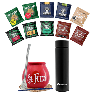 Setti Yerba Mate 500g Mate Gourd 10x50g termospullot