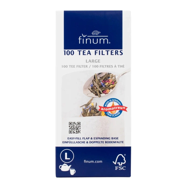 Paperiset teesuodattimet - koko L (100 kpl)