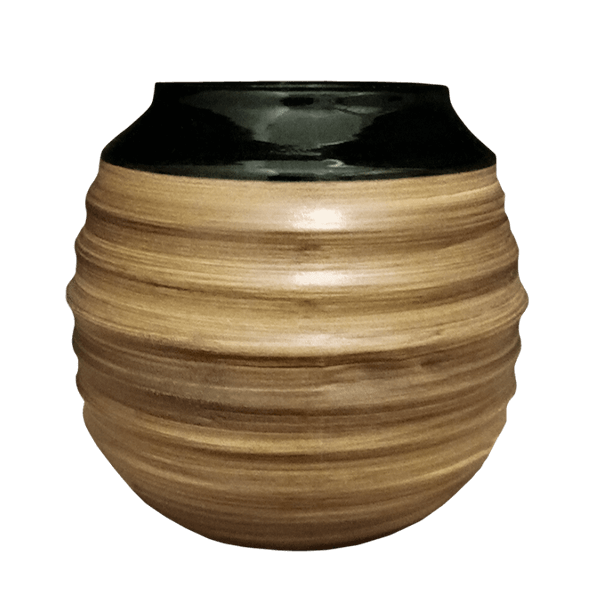 Kurpitsa keraaminen musta - Verde Mate - 300ml