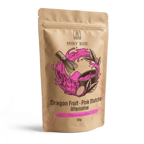 Mary Rose – Pink Matcha Alternative – Dragon fruit (jauhe) 50 g