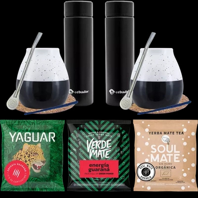 SUURI YERBA MATE ALOITUSPAKKAUS KAHDELLE HENGELLE