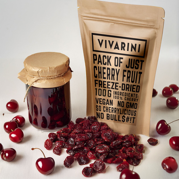 Vivarini - Kirsikka (pakastekuivattu) 100g