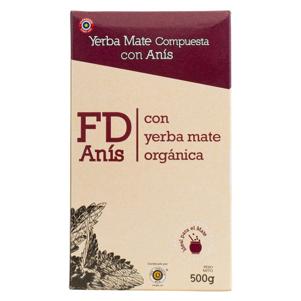 Fede Rico (FD) Anis 0,5 kg 500 g - paraguaylainen yerba mate -tee.