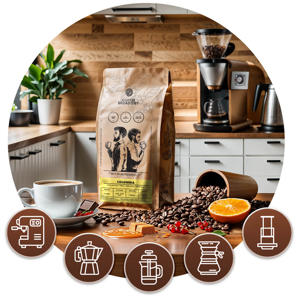 Bro Coffee Roastery - Colombia Medellin Premium kahvipavut 400 g