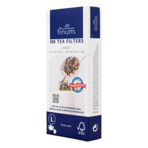 Paperiset teesuodattimet - koko L (100 kpl)