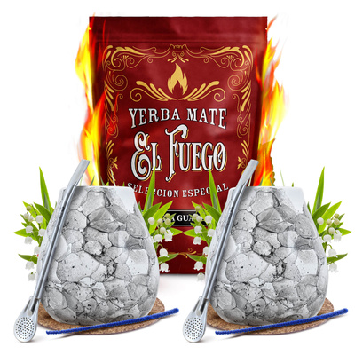Yerba Mate Starter Set kahdelle 500g