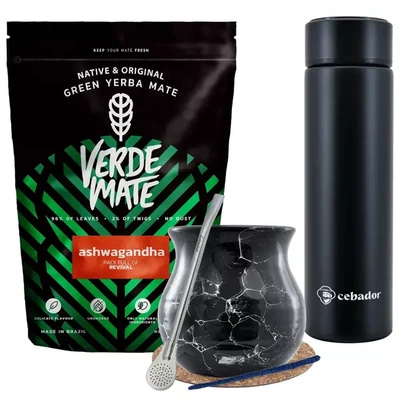 Yerba Verde Mate Ashwagandha 500g termospullosetti
