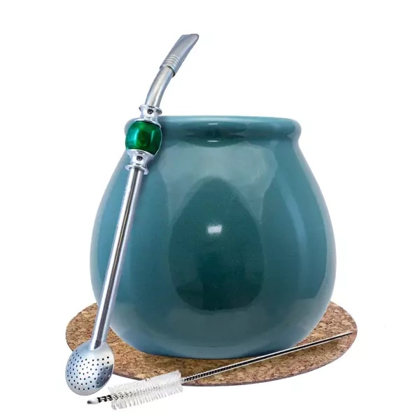 Yerba Mate Matero / Calabash + Bombilla INOX -setti