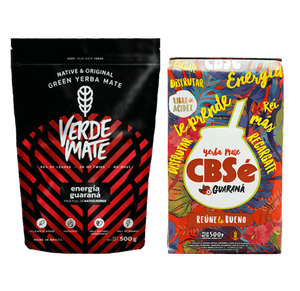 Yerba Verde Mate Energia + CBSe Energia 2x500g 1kg 1kg