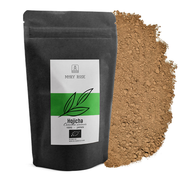 Mary Rose - Paahdettu vihreä tee Hojicha jauhe (BIO) 100g