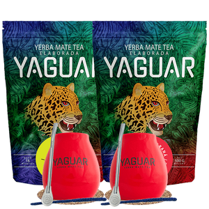 Yerba Mate setti Yaguar Energia 500g + Yaguar Limon 500g