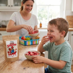 FiloLilo – Pakastekuivatut mansikat (viipaleet) 20 g