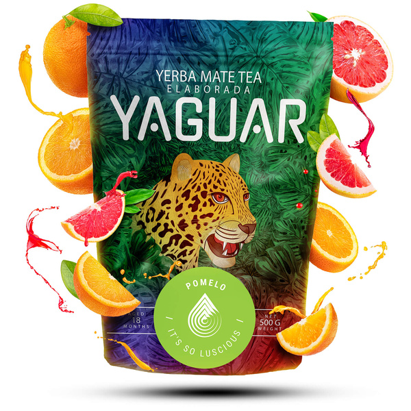 Yerba Mate Set: Mate + Yaguar 2x500g 1kg: Verde Mate + Yaguar 2x500g 1kg