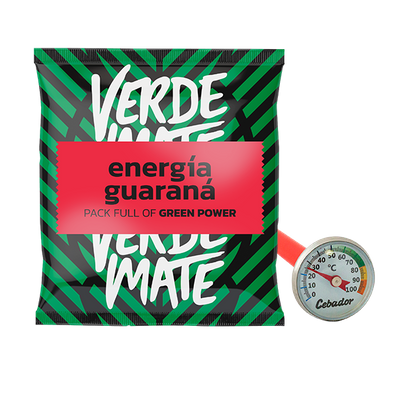 Analoginen lämpömittari + yerba mate 50g