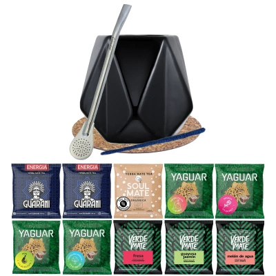 Sarja Yerba Verde Mate Green 10x50 Mate Cup Diamente