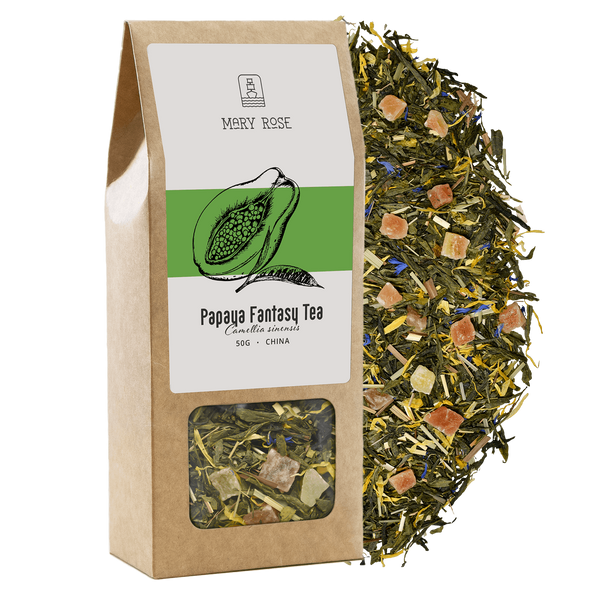 Mary Rose - Papaya Fantasy Vihreä tee - 50g