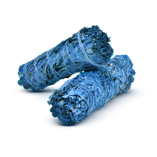 Meditaatiosetti: valkoinen salvia suitsuke + sodaliitti