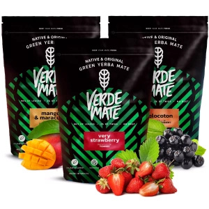 Yerba mate setti Verde Mate Green hedelmäinen 3x500 1.5kg