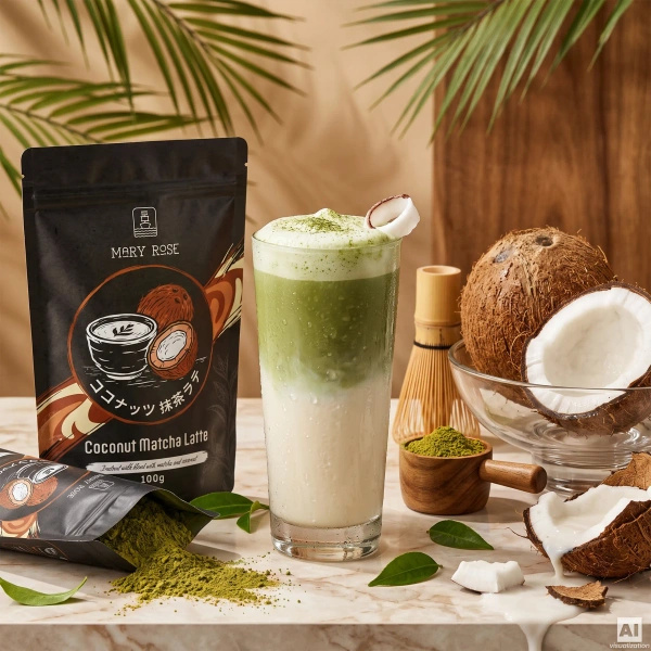 Mary Rose – Coconut Matcha Latte 100 g
