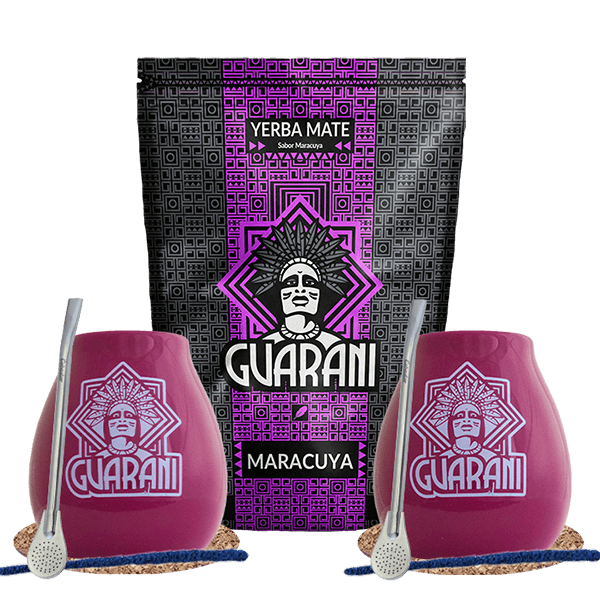 Yerba Mate-setti Guarani Maracuya 500g