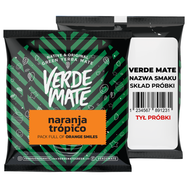 Verde Mate Green Naranja Trópico 50g