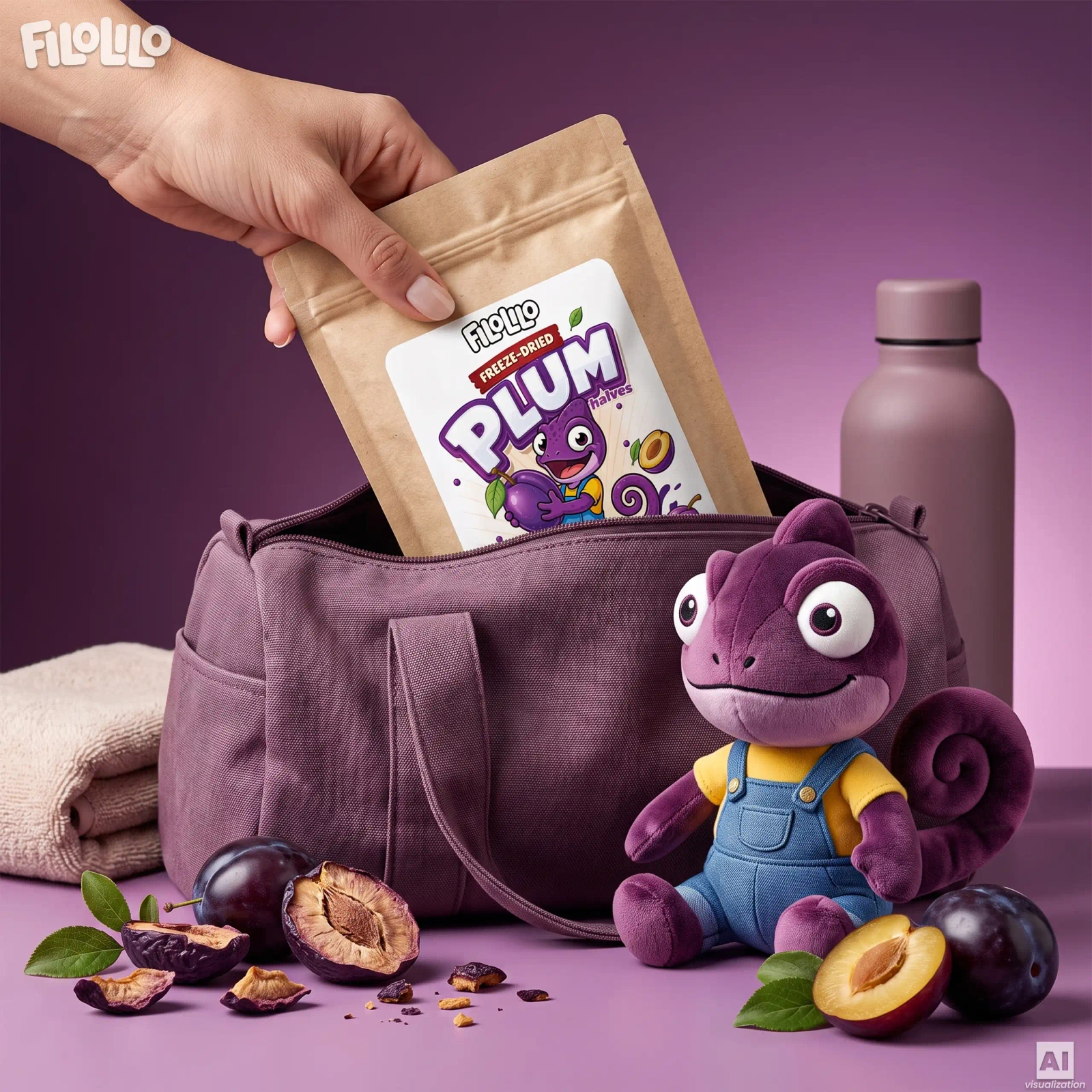 FiloLilo freeze-dried plum